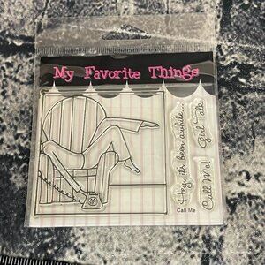 My Favorite Things CALL ME Stamp Set